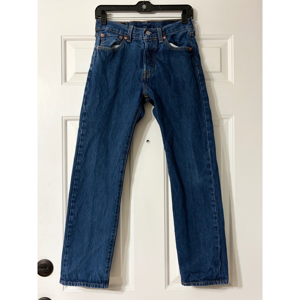 Levi's 501 Original Fit Straight Leg Jeans | 29x27.5 | Blue